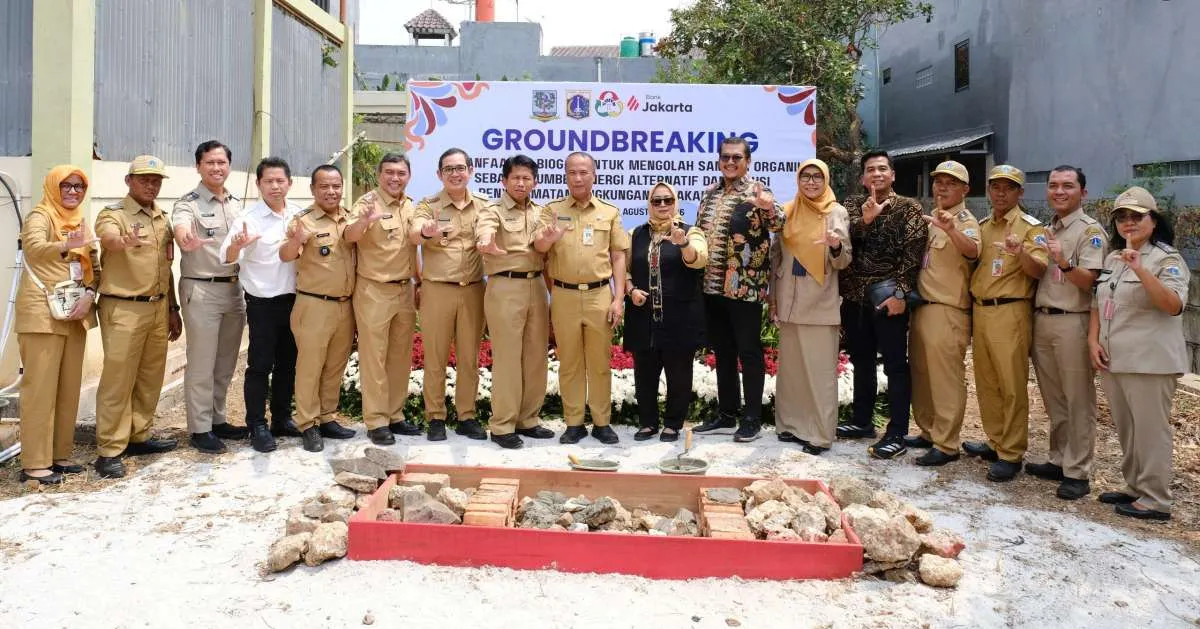 Bank Jakarta Siap Bangun Biodigester Komunal Sampah Organik di Jakarta Utara