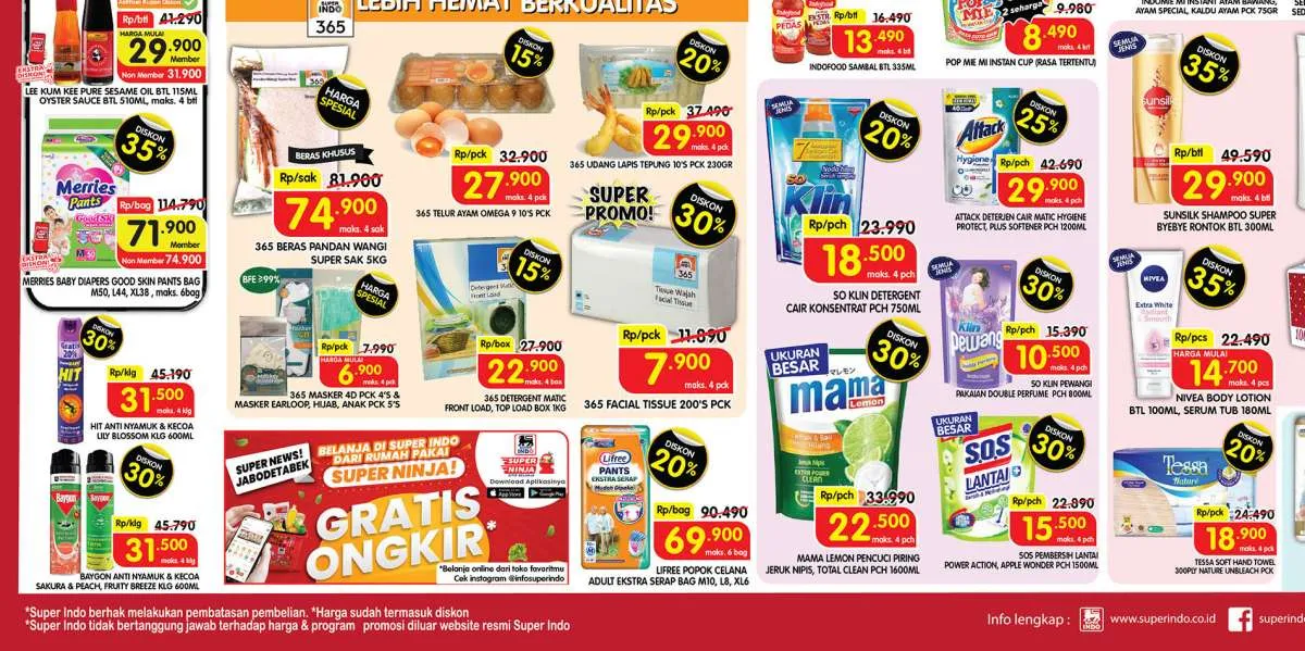 Harga Promo Superindo Hari Ini 30 November 2022, Promo yang Berakhir Besok!
