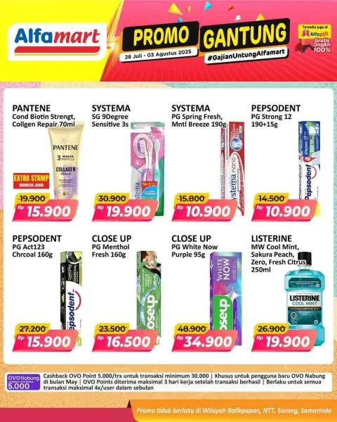 Promo Alfamart Gantung Periode 28 Juli-3 Agustus 2025