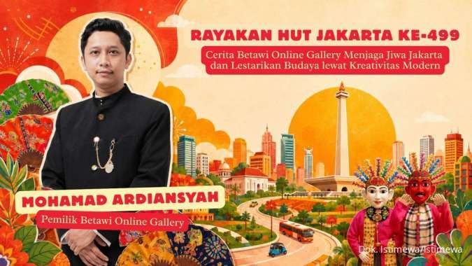 Makna HUT Jakarta ke-499, Betawi Online Gallery Kian Terkenal Bersama Shopee