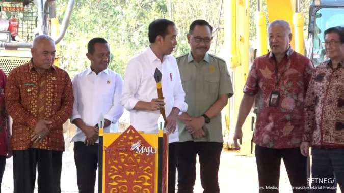 Jokowi Ground Breaking Pembangunan Hotel Nusantara di IKN