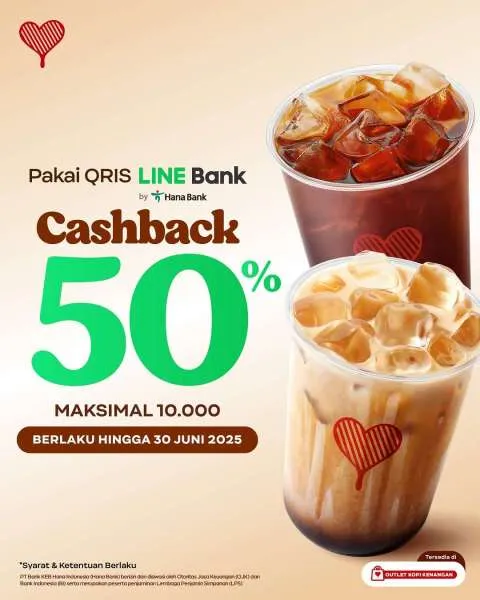 Promo Kopi Kenangan Line Bank