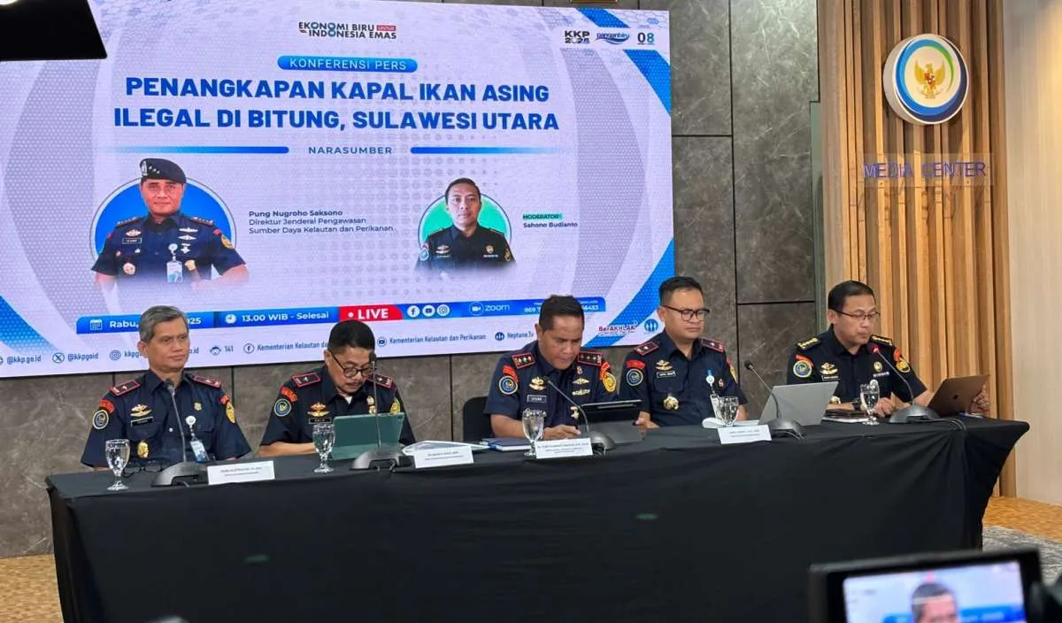 KKP Tangkap 2 Kapal Ikan Ilegal Asal Fillipina, Selamatkan Uang Negara Rp 31,6 Miliar