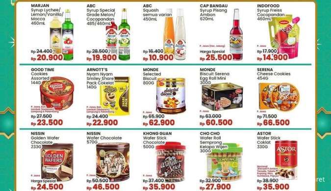 Promo Indomaret Sambut Ramadan 13-19 Februari 2025, Sirup Marjan Squash Diskon 30%