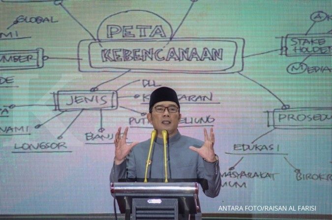 Pantun Ridwan Kamil jelang pidato Jokowi 'Optimis Indonesia maju'