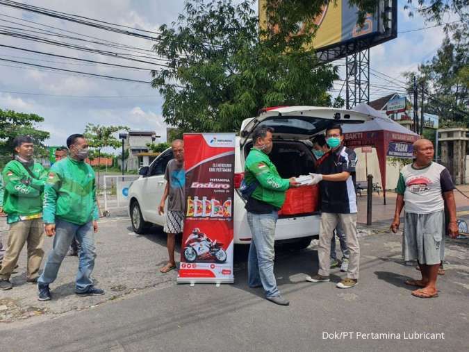 Pertamina Lubricants Sales Region IV Semarang Siaga Covid-19 untuk Pelanggan dan Masyarakat