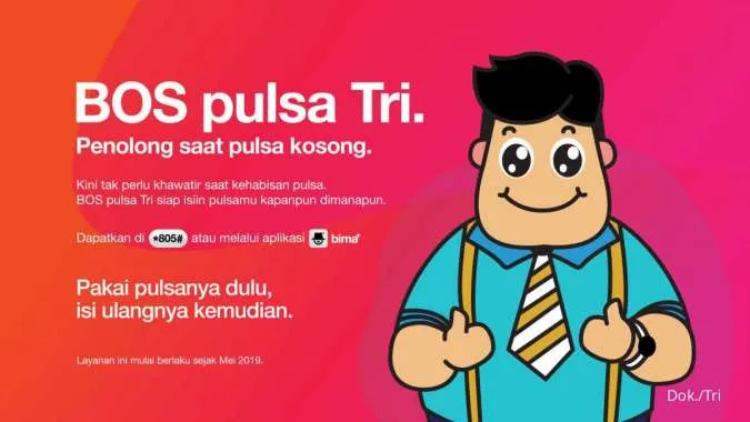 Ini Caranya Pinjam Pulsa Darurat Tri, Yuk Simak!