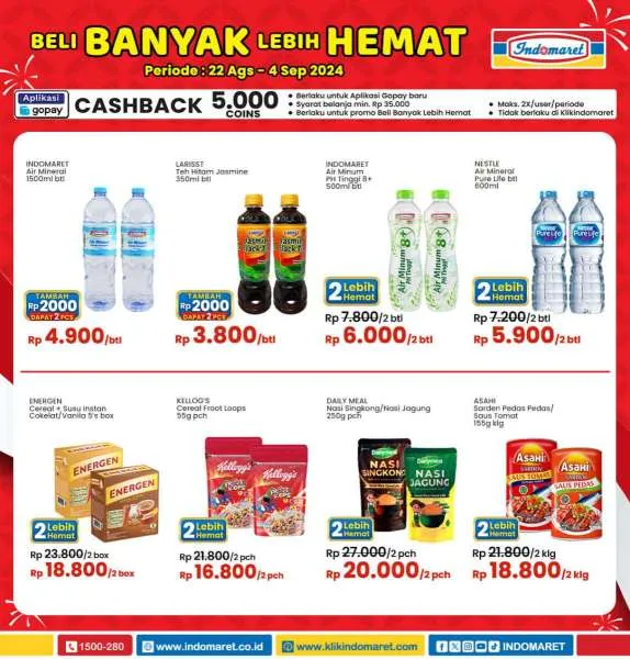 Promo Indomaret Super Hemat Periode 22 Agustus-4 September 2024