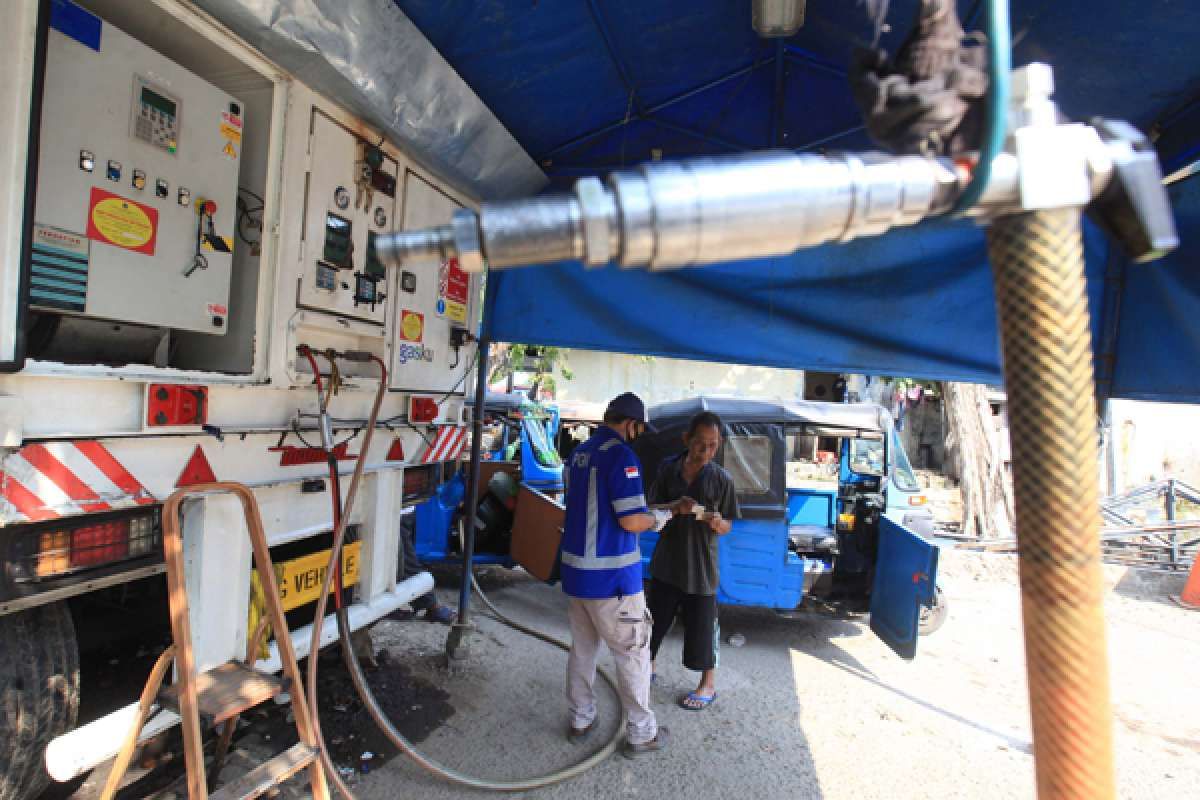 Penyaluran gas bumi untuk transportasi