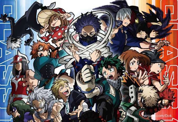 Ada My Hero Academia S5, berikut jadwal tayang anime episode baru pekan ini di iQIYI