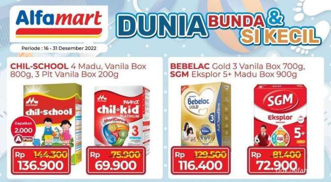 Promo Alfamart Terbaru Edisi Susu Keluarga, Harga Hemat Berlaku sampai Akhir Desember