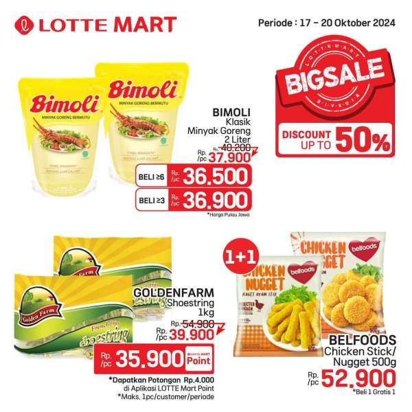 Promo Lotte Mart Weekend 17-20 Oktober 2024