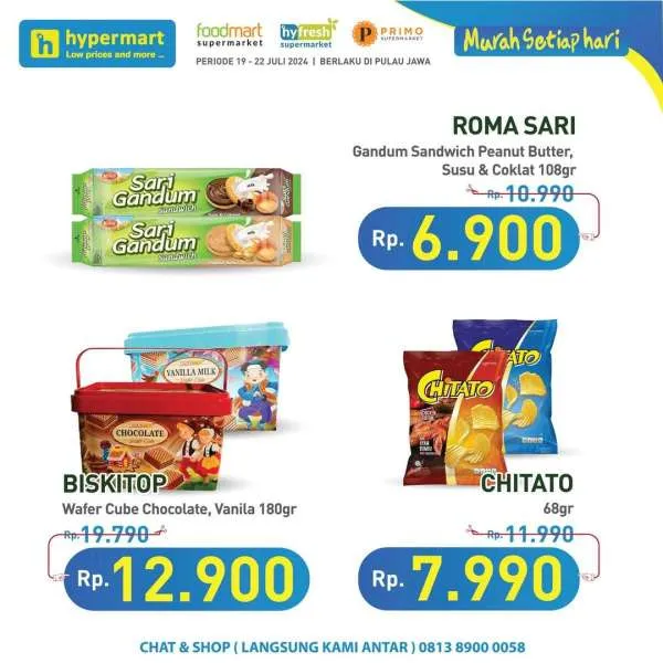 Promo JSM Hypermart Hyper Diskon Weekend Periode 19-22 Juli 2024