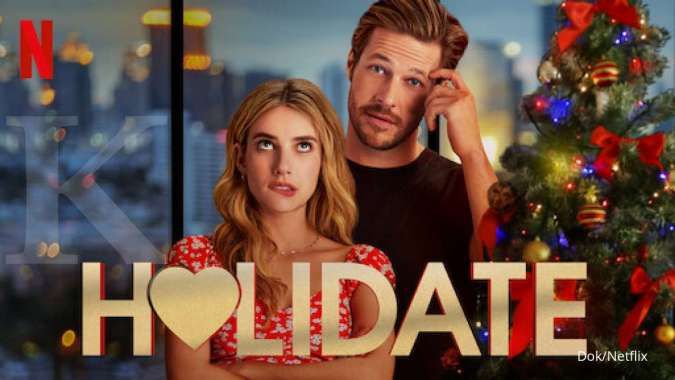Holidate, film populer genre komedi romantis di Netflix.