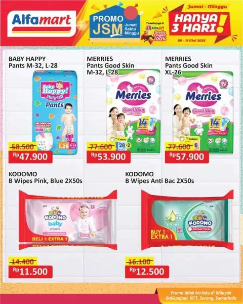 Promo JSM Alfamart Periode 9-11 Mei 2025