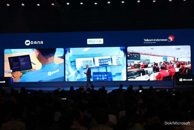 TELKOM, BUMA, dan DANA Dukung Transformasi AI Indonesia Bersama Microsoft