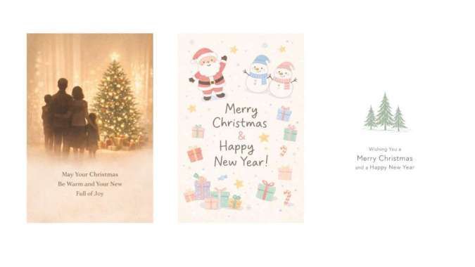 10 Prompt Membuat Kartu Ucapan Selamat Natal dengan Format IG Story