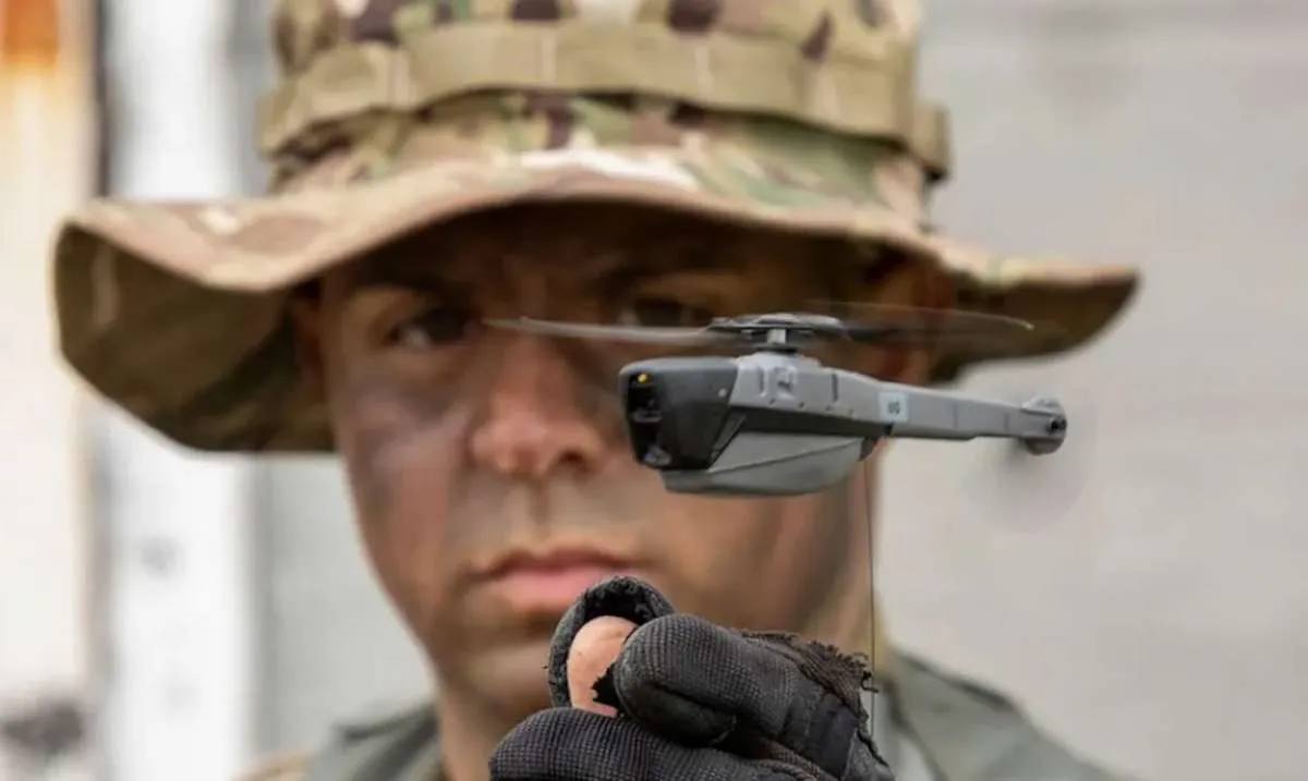 Mengintip kemampuan Fengniao, drone mungil China pesaing Black Hornet milik AS