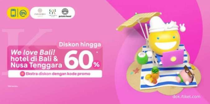 Promo WFH Tiket.com, Diskon Hotel di Bali dan Nusa Tenggara Hingga 60% 