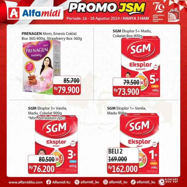 Promo JSM Alfamidi Spesial Kemerdekaan Periode 16-18 Agustus 2024