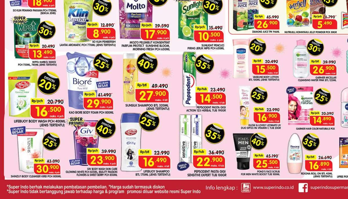 Promo JSM Superindo Diskon Besar Akhir Tahun, Berakhir Minggu 31 Desember 2023 