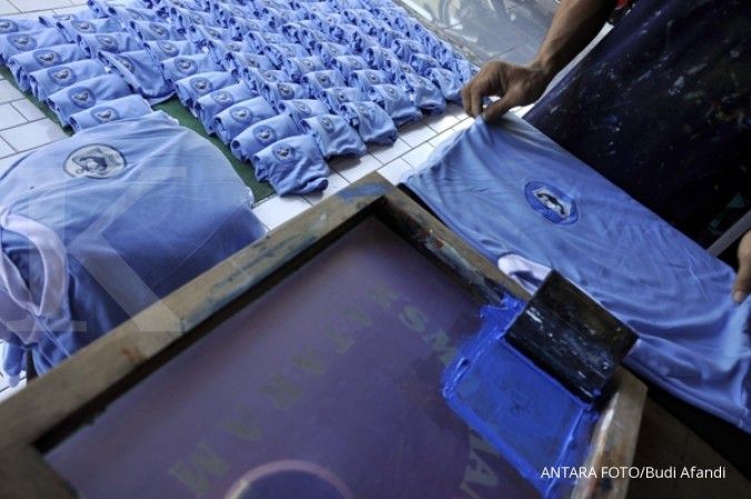 Konveksi dan sablon meraup berkah kemerdekaan