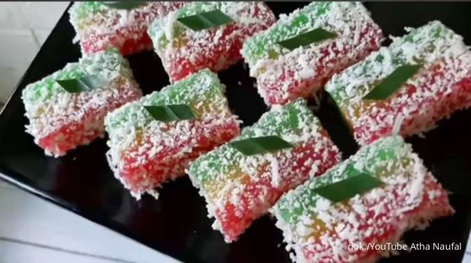 Resep Kue Pelangi Singkong yang Lembut dan Kenyal, Gampang Wajib Dicoba
