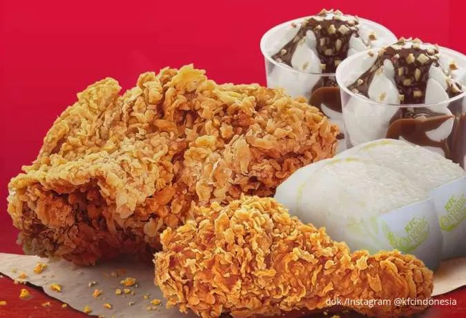 Promo KFC Duo Day Tiap Selasa: Paket 2 Ayam, 2 Nasi dan 2 Sundae Cuma Rp 49.000-an