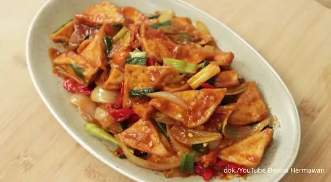 Resep Tahu Oseng Saus Padang Pedas dan Gurih, Ide Menu Sat Set yang Ekonomis Banget