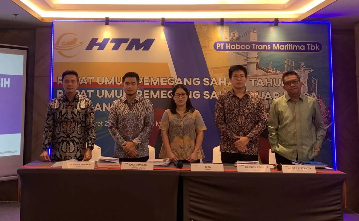 Habco Trans Maritima (HATM) Akan Membagikan Dividen Rp 39,62 Miliar