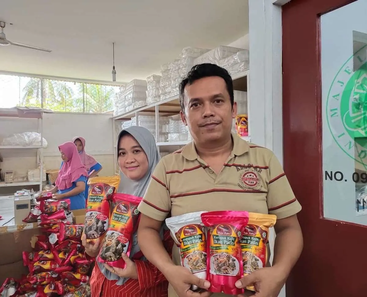 Beromzet Rp 157 juta, binaan Pertamina olah kulit patin jadi kerupuk bergizi 