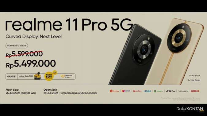 Harga HP Realme 11 Pro 5G