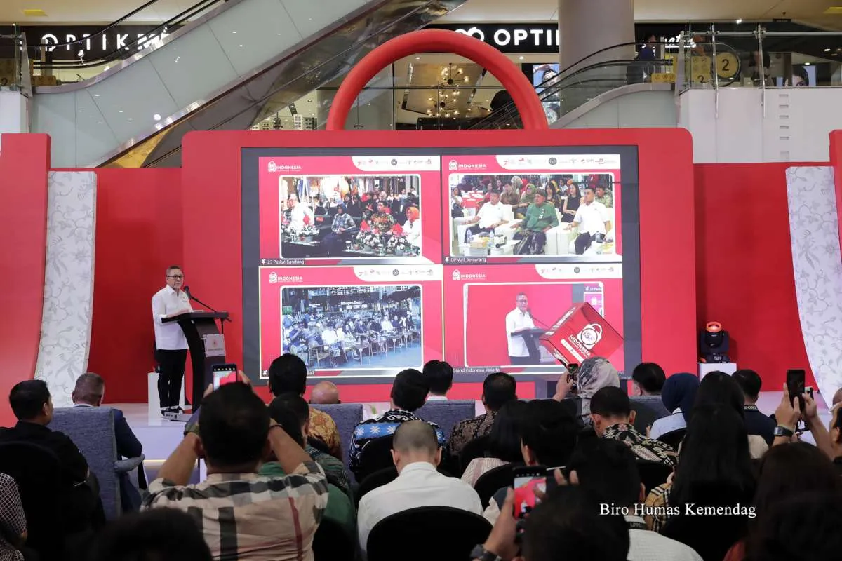 Mendag Zulkifli Hasan Buka Indonesia Shopping Festival 2023