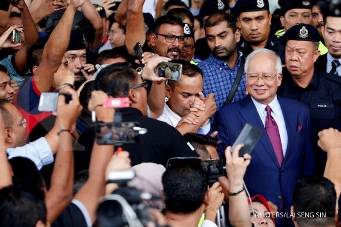 Najib Razak cabut gugatan terhadap tiga penyidik skandal korupsi 1MDB