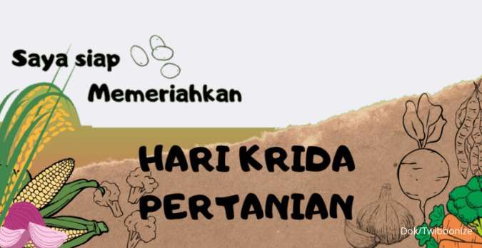 20 Ucapan Hari Krida Pertanian 2023 yang Diperingati 21 Juni 