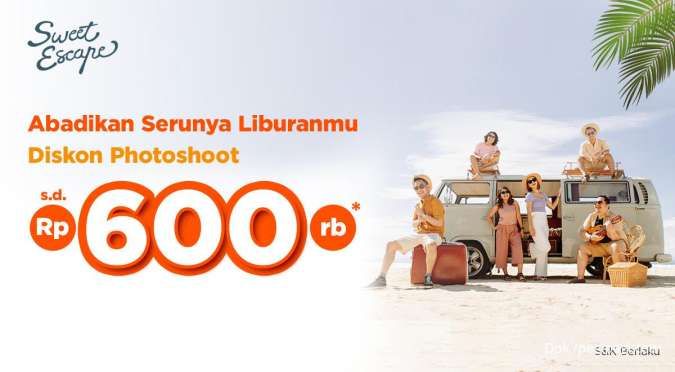 Promo Diskon Photoshoot hingga Rp 600.000 dari Sweet Escape & PegiPegi