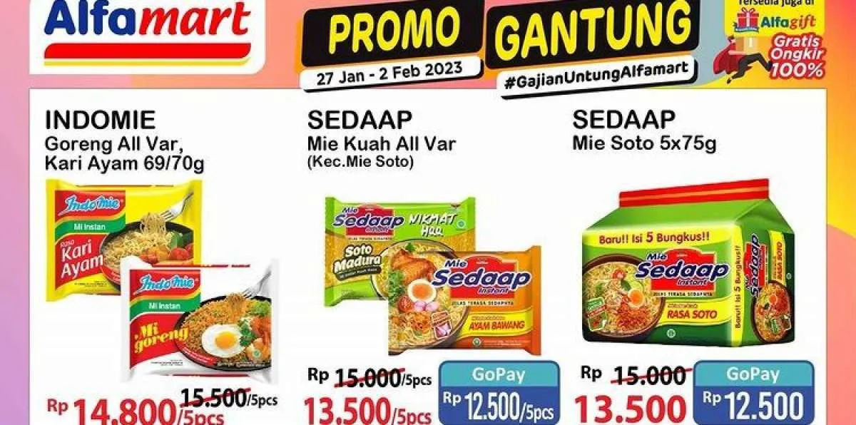 Promo Alfamart Gajian Untung Hari Ini 31 Januari 2023, Ada Banyak Potongan Harga!