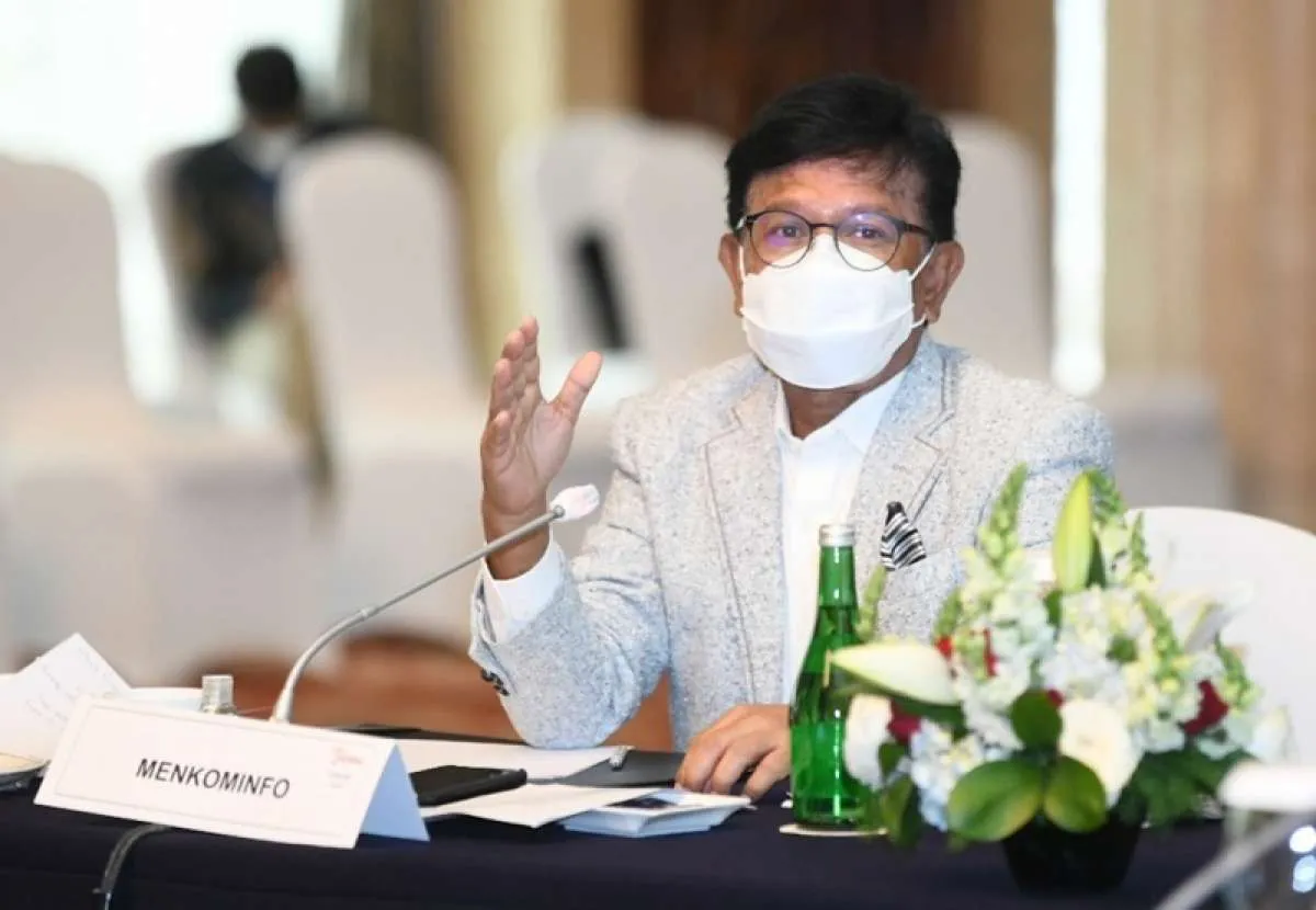 Menkominfo Johnny Plate Ajak Kerja Sama Siapkan Regulasi Hak Penerbit