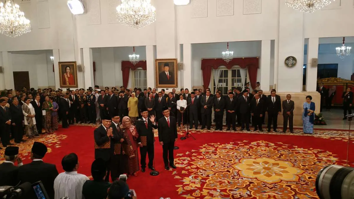 Firli Bahuri Cs sah menjadi pimpinan KPK periode 2019-2023