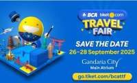 BCA tiket.com Travel Fair 2025 Hadir Jelang Liburan Akhir Tahun, Catat Tanggalnya!