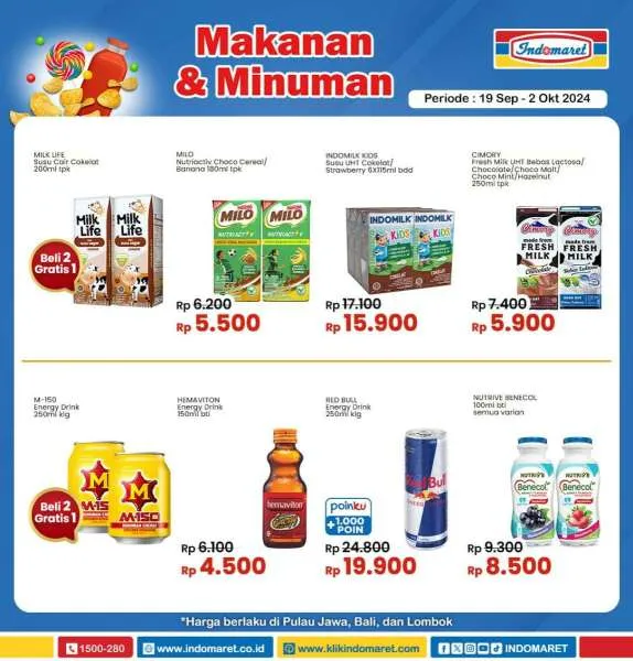 Promo Indomaret Super Hemat Periode 19 September-2 Oktober 2024