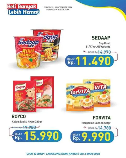 Promo Hypermart Beli Banyak Lebih Hemat Periode 6-12 Desember 2024