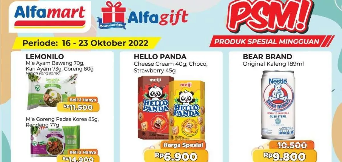 Promo Alfamart Hari Ini 20 Oktober 2022, Ada Produk Spesial Mingguan 