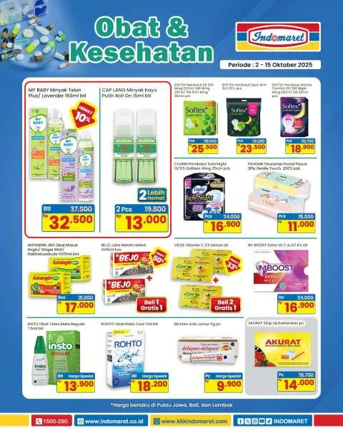 Promo Indomaret Super Hemat Periode 2-15 Oktober 2025