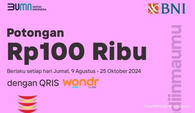 Daftar Promo Wondr by BNI di Shabu Hachi Sampai Kappa Sushi, Potongan Mulai Rp 50.000