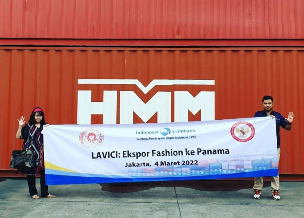 LPEI Bantu UMKM UD Lavici Ekspor Pakaian Jadi Senilai US$10.350 ke Panama