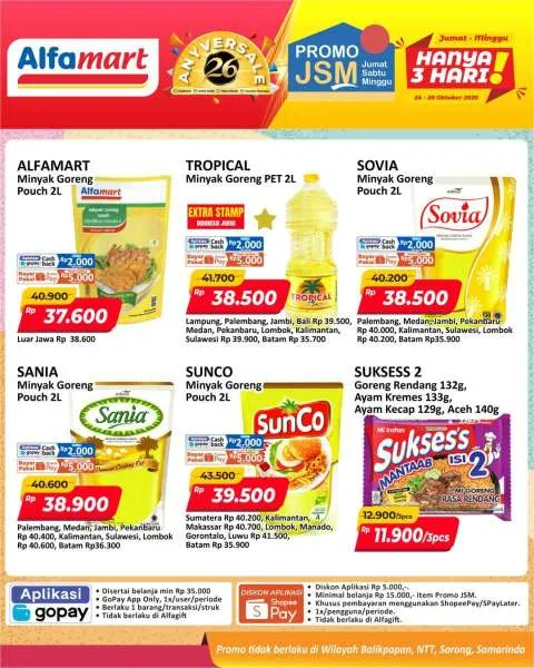 Promo JSM Alfamart Periode 24-26 Oktober 2025