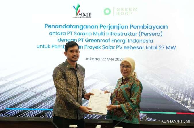 PT SMI dan GREI Teken Perjanjian Pembiayaan Rp 125 Miliar untuk Pengembangan PLTS
