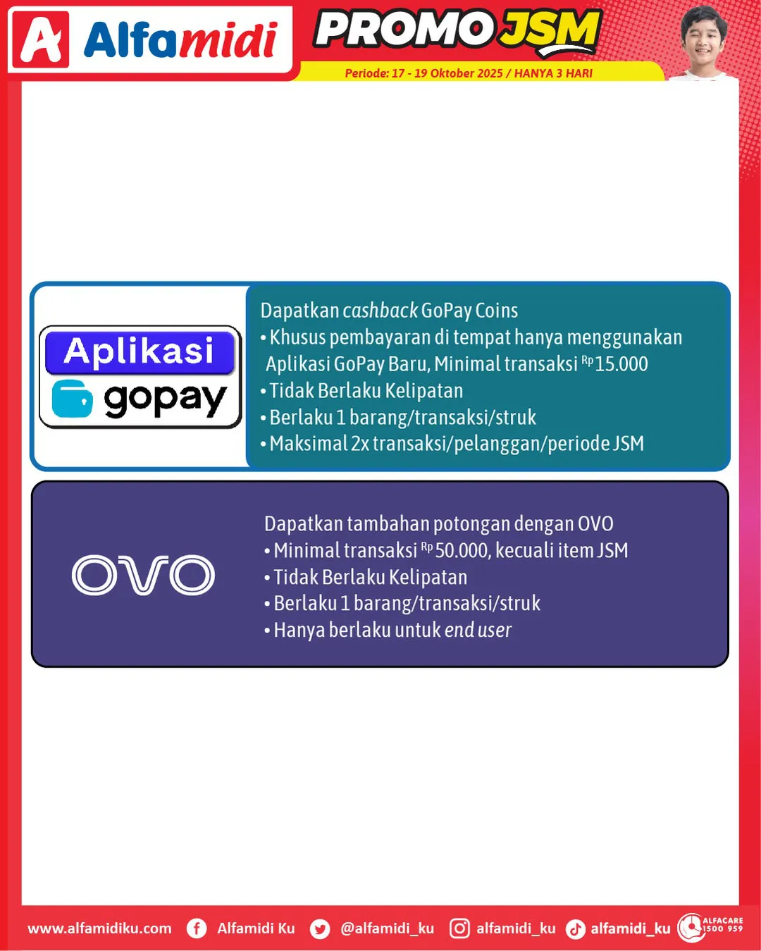 Promo JSM Alfamidi Periode 17-19 Oktober 2025