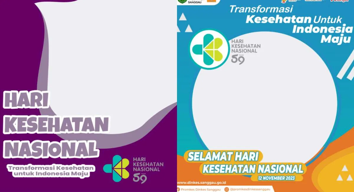 45 Twibbon Hari Kesehatan Nasional 2023, Pakai Bingkai HKN ke 59 Ini